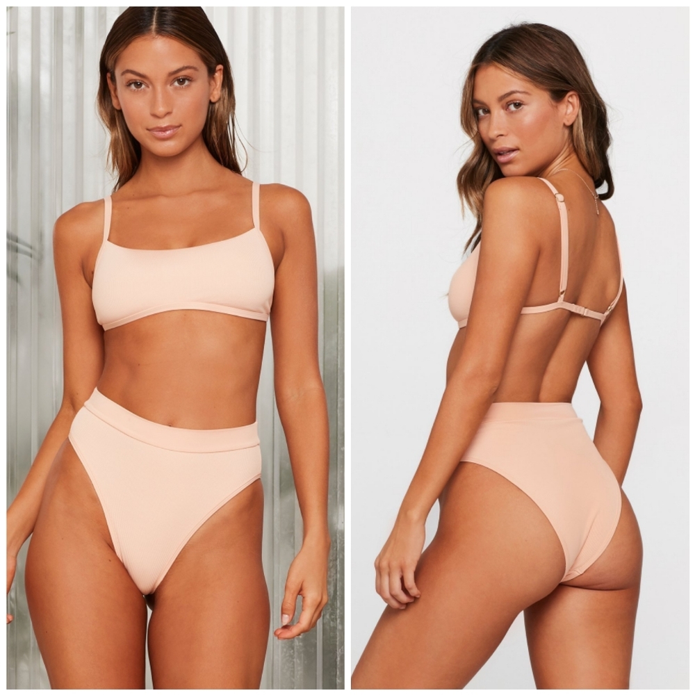 L*Space Gemma Top Frenchi Bottom Bikini High Rise - Picture 4 of 9